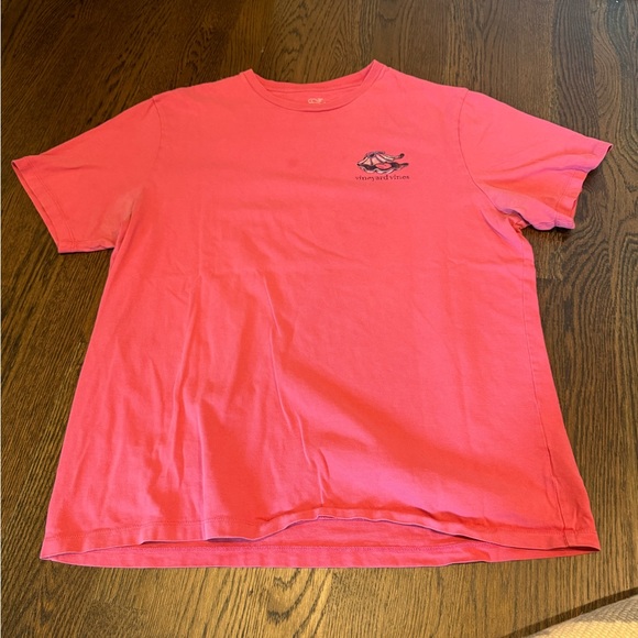 Vineyard Vines Men's Red Happy as a Clam Tee - Picture 2 of 2